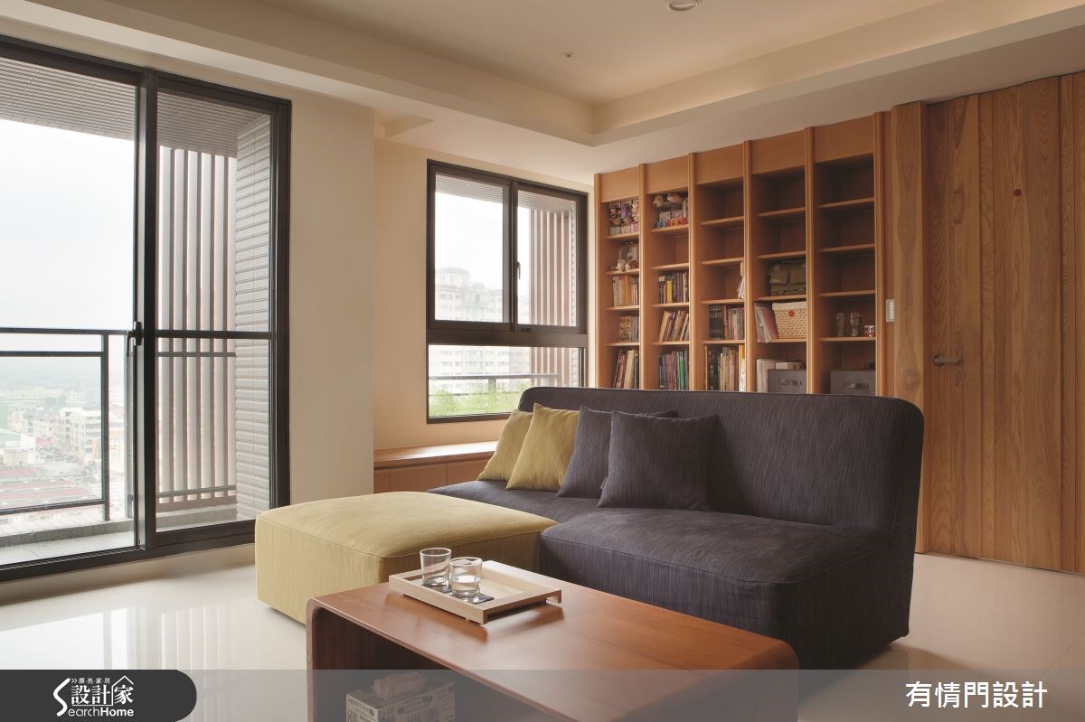 25坪中古屋(5~15年)＿人文禪風客廳案例圖片＿有情門＿有情門_09之13