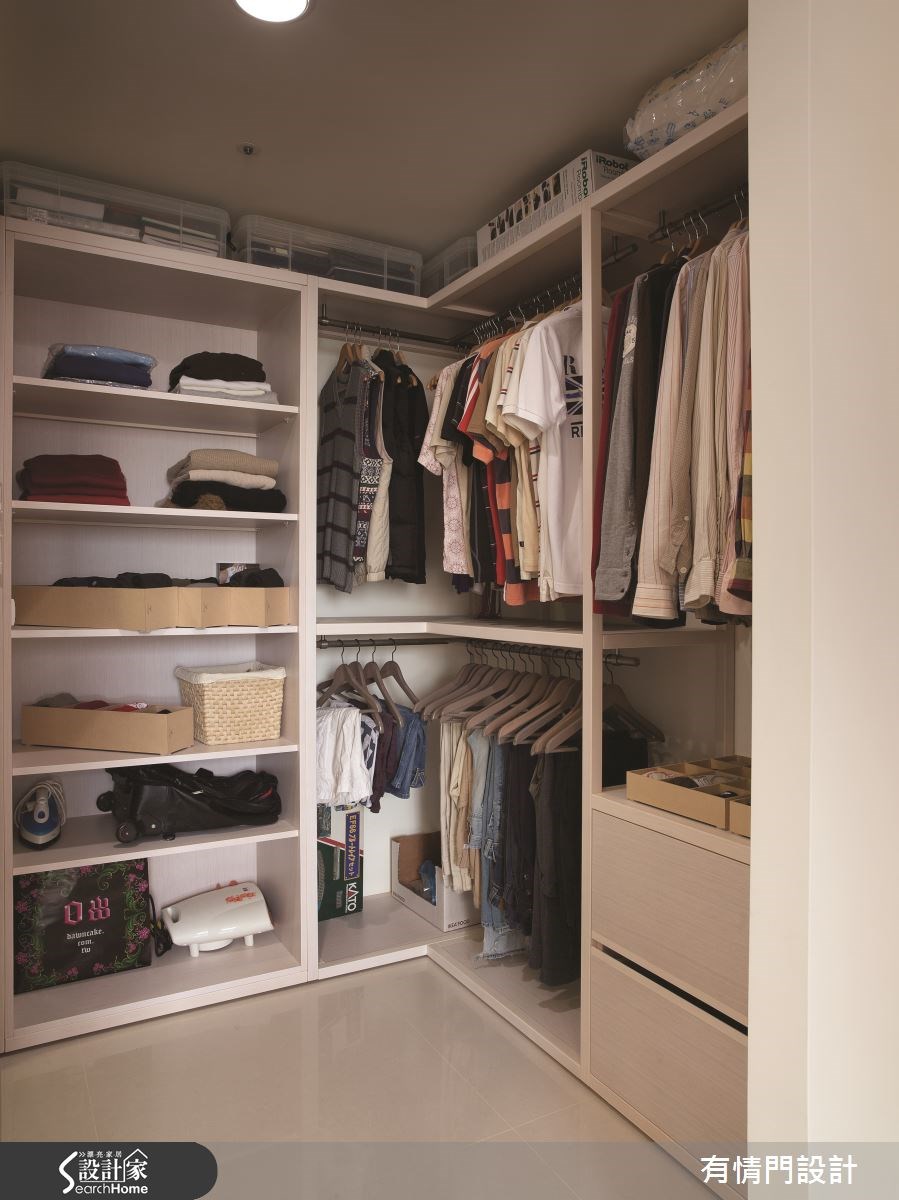 25坪中古屋(5~15年)＿人文禪風更衣間案例圖片＿有情門＿有情門_09之16