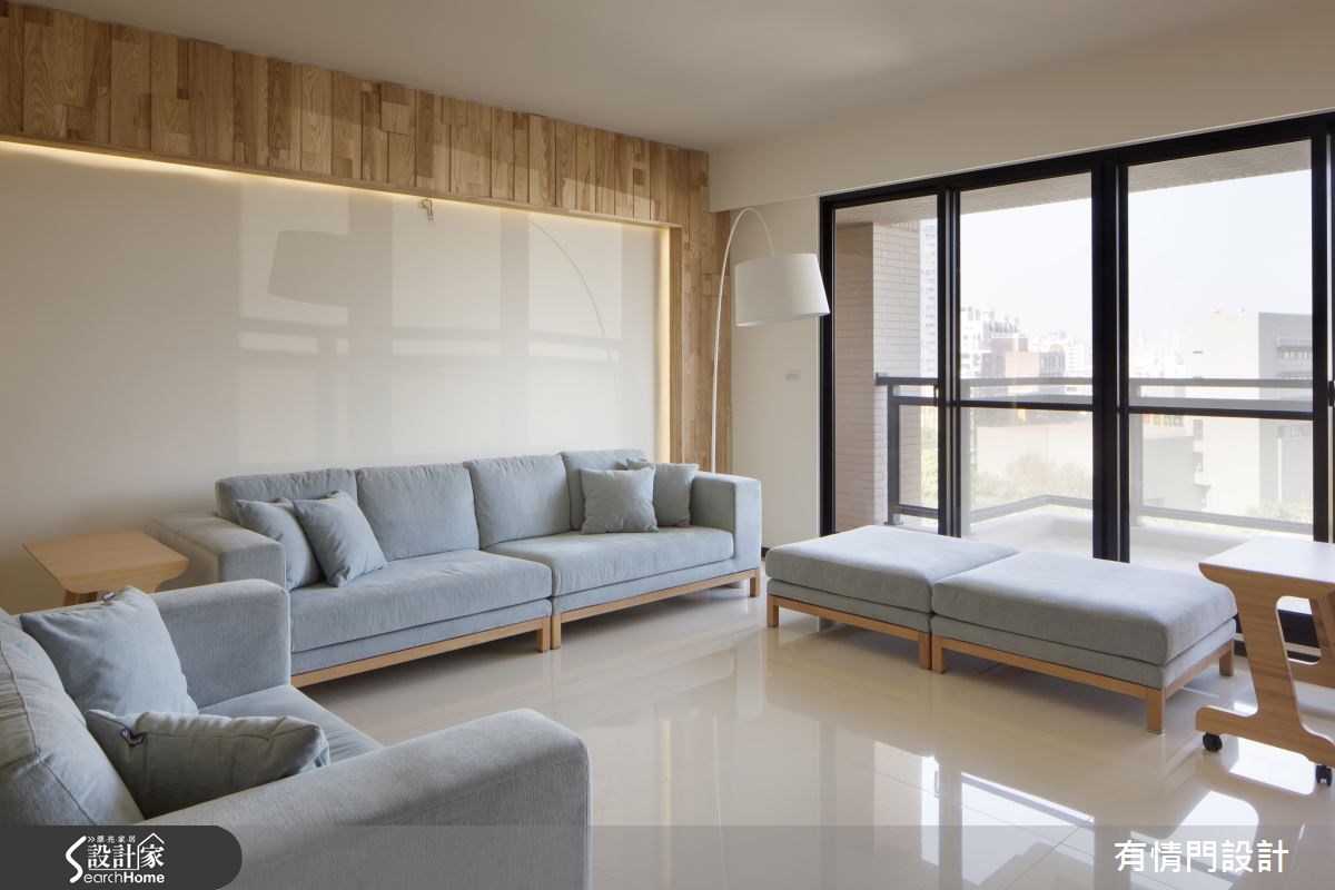 50坪新成屋(5年以下)＿鄉村風客廳案例圖片＿有情門＿有情門_11之3