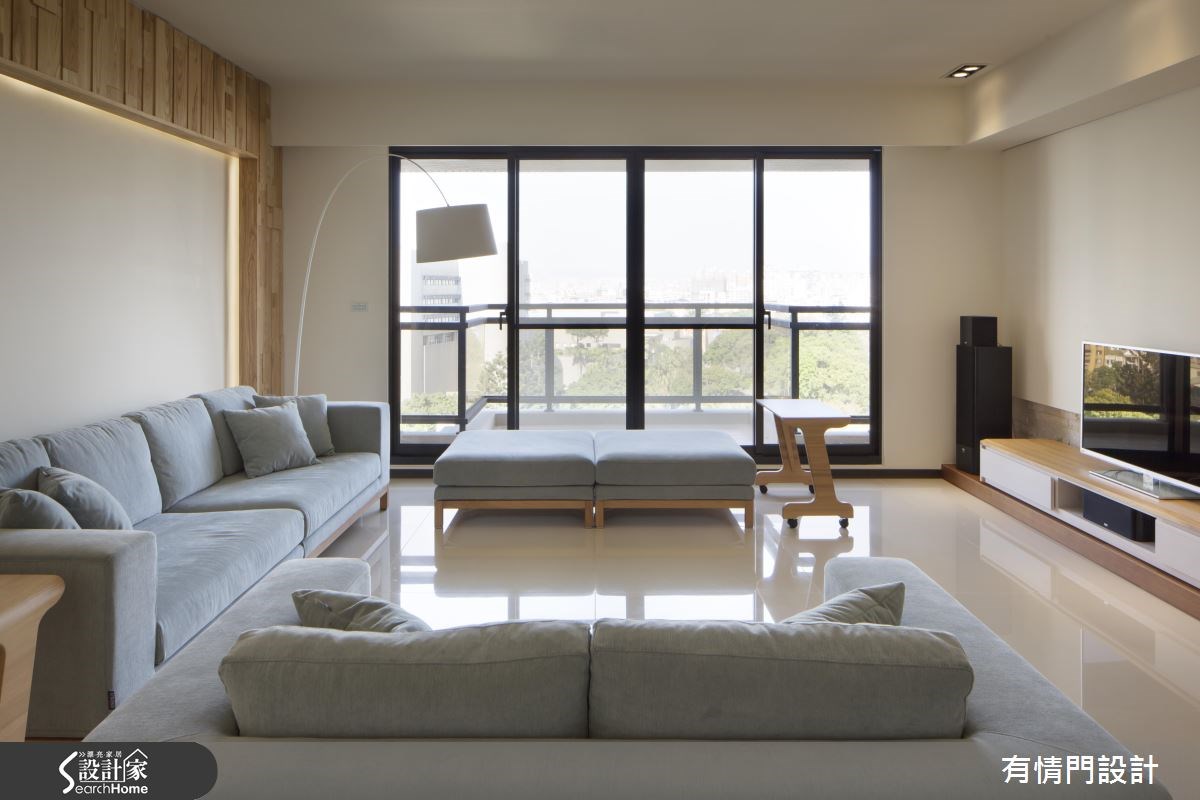 50坪新成屋(5年以下)＿鄉村風客廳案例圖片＿有情門＿有情門_11之4