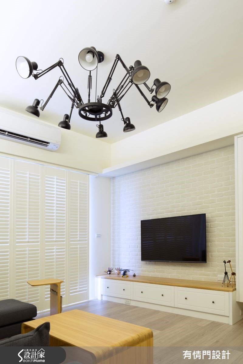 22坪新成屋(5年以下)＿鄉村風客廳案例圖片＿有情門＿有情門_13之3