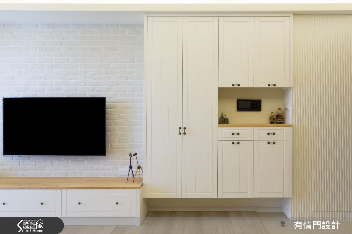 22坪新成屋(5年以下)＿鄉村風客廳案例圖片＿有情門＿有情門_13之4