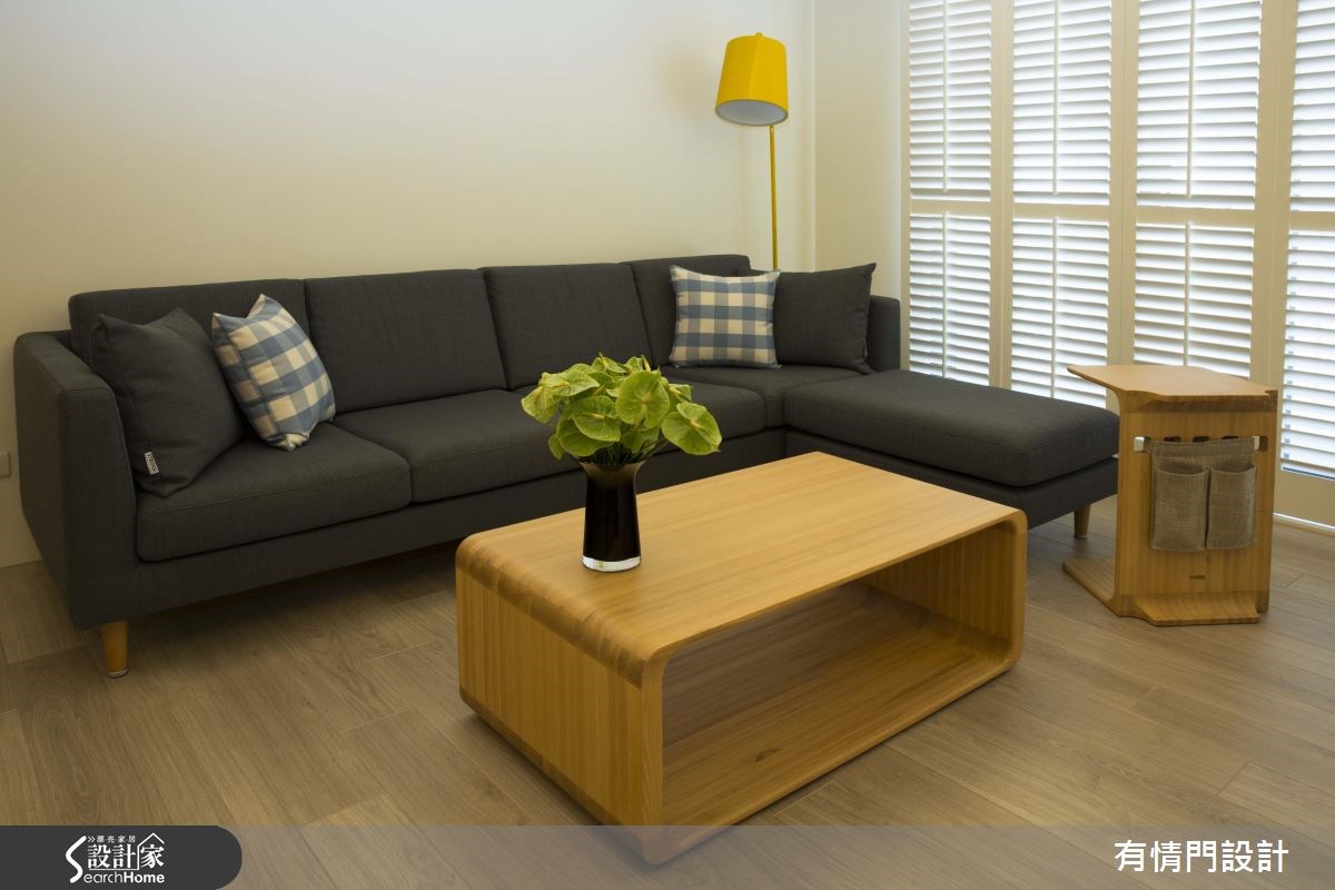 22坪新成屋(5年以下)＿鄉村風客廳案例圖片＿有情門＿有情門_13之6