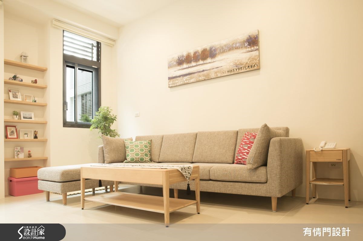 60坪新成屋(5年以下)＿簡約風客廳案例圖片＿有情門＿有情門_14之3