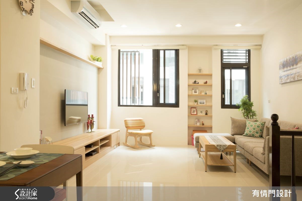 60坪新成屋(5年以下)＿簡約風客廳案例圖片＿有情門＿有情門_14之7