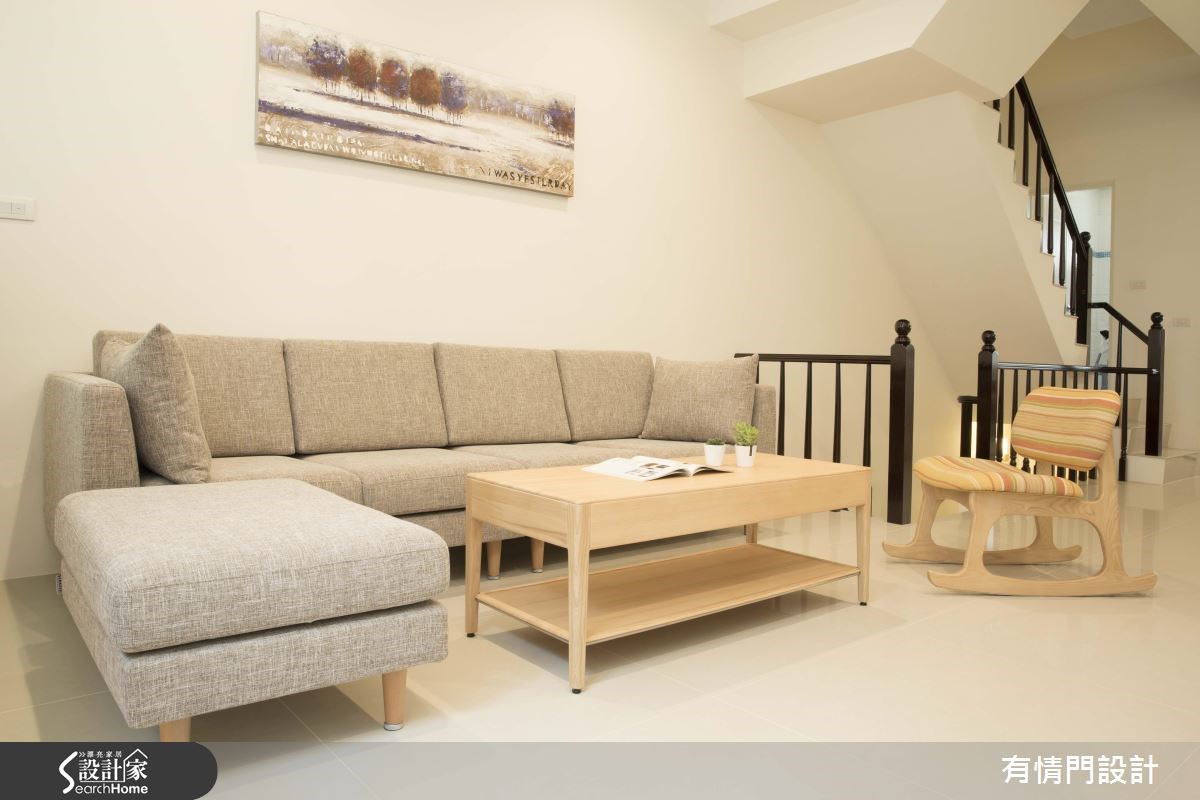 60坪新成屋(5年以下)＿簡約風客廳案例圖片＿有情門＿有情門_14之9