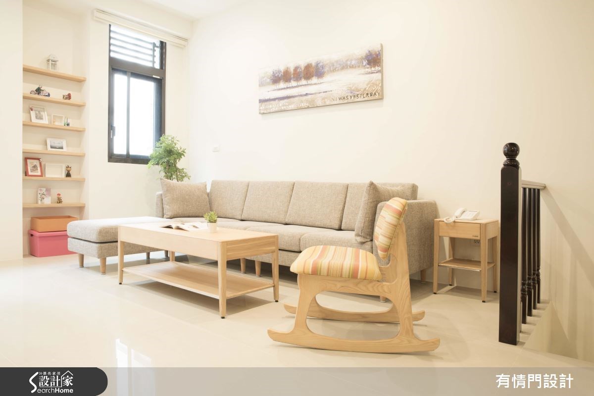 60坪新成屋(5年以下)＿簡約風客廳案例圖片＿有情門＿有情門_14之10