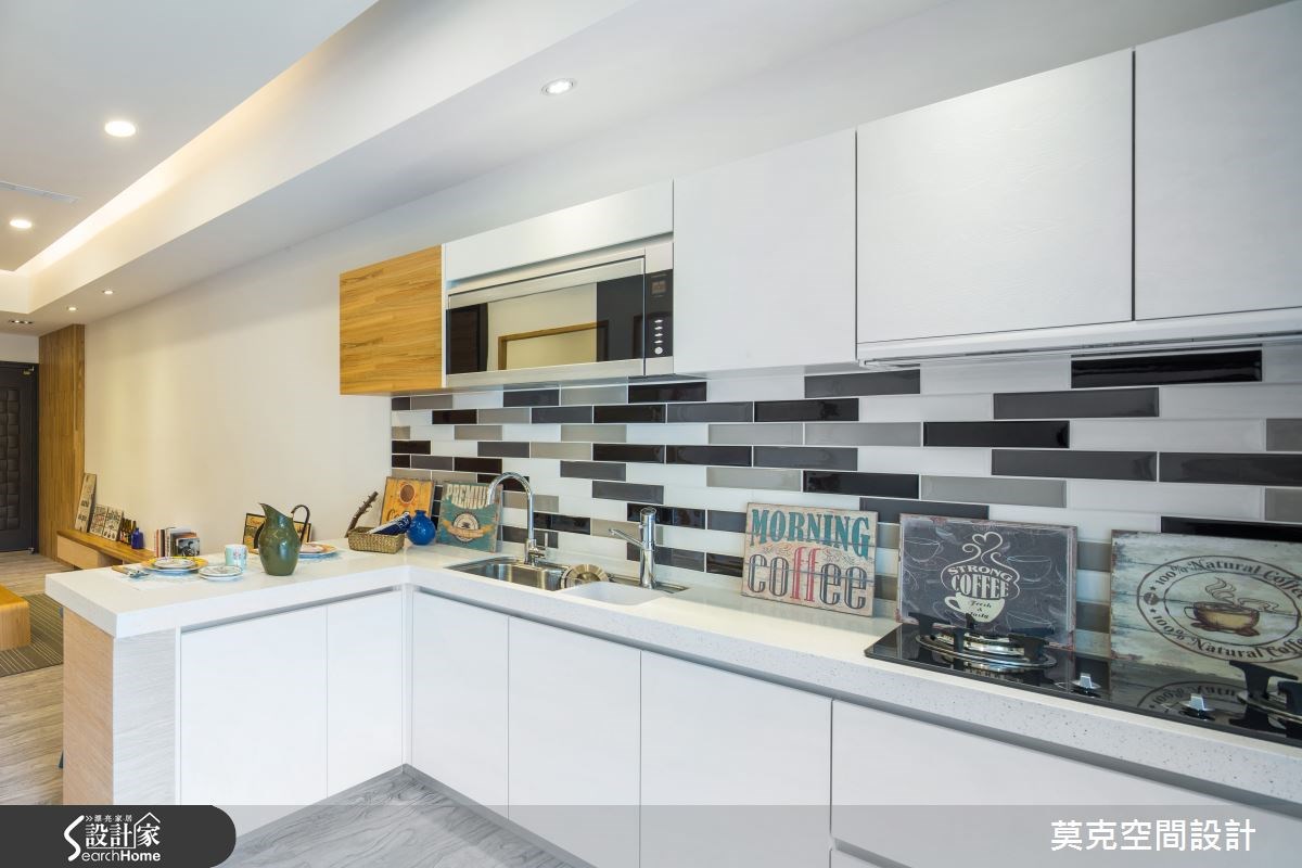 100坪預售屋＿北歐風廚房案例圖片＿莫克空間設計/莫國箴建築師事務所＿莫克_01之6