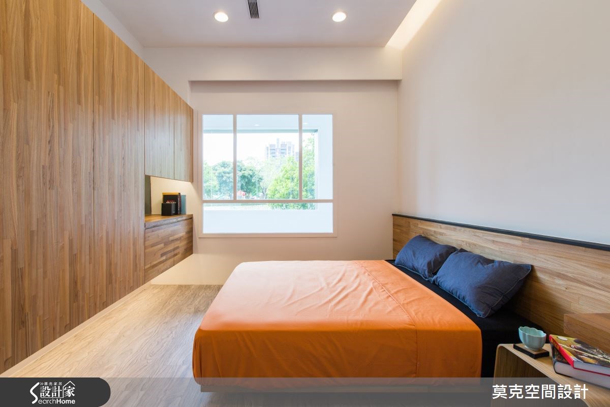 100坪預售屋＿北歐風臥室案例圖片＿莫克空間設計/莫國箴建築師事務所＿莫克_01之12