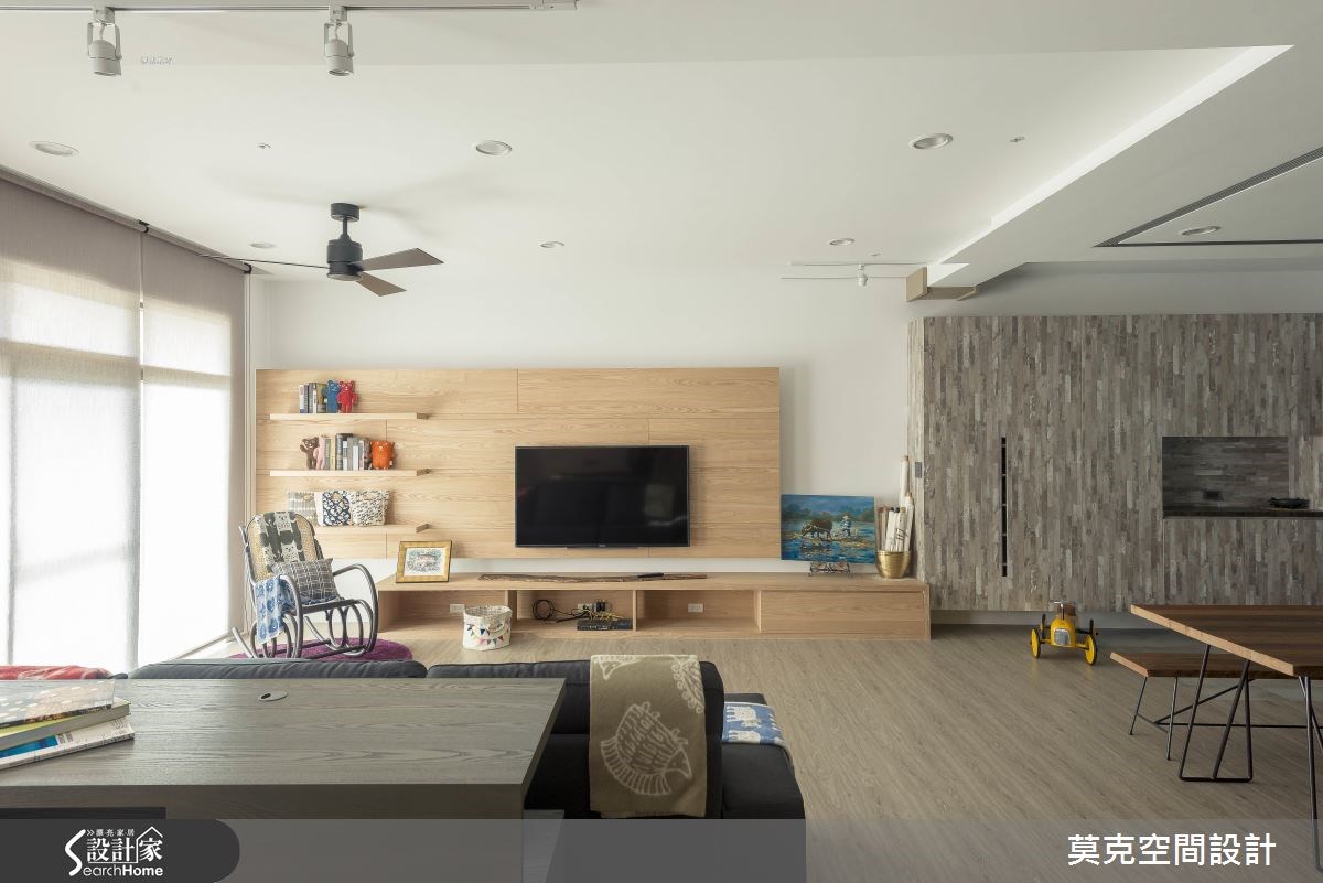 35坪新成屋(5年以下)＿北歐風客廳案例圖片＿莫克空間設計/莫國箴建築師事務所＿莫克_02之6