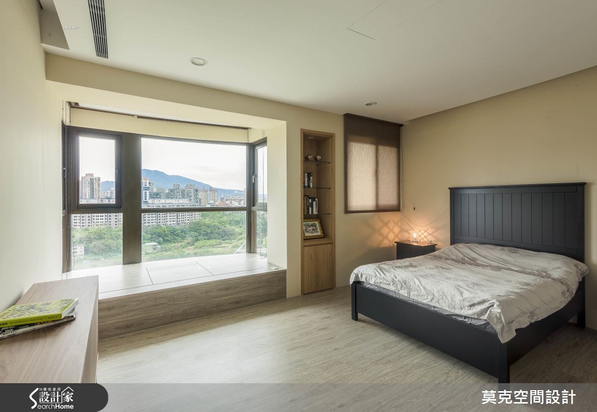 35坪新成屋(5年以下)＿北歐風臥室臥榻案例圖片＿莫克空間設計/莫國箴建築師事務所＿莫克_02之10