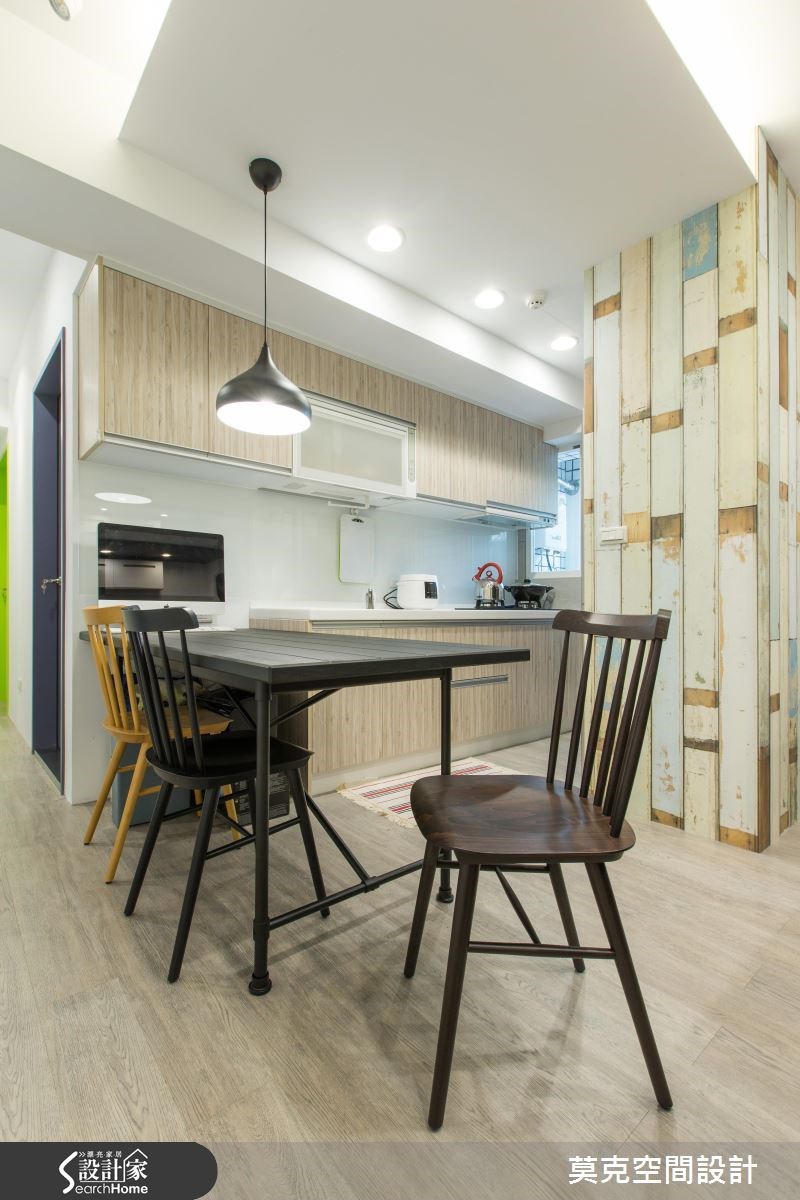 30坪中古屋(5~15年)＿北歐風餐廳廚房案例圖片＿莫克空間設計/莫國箴建築師事務所＿莫克_03之6