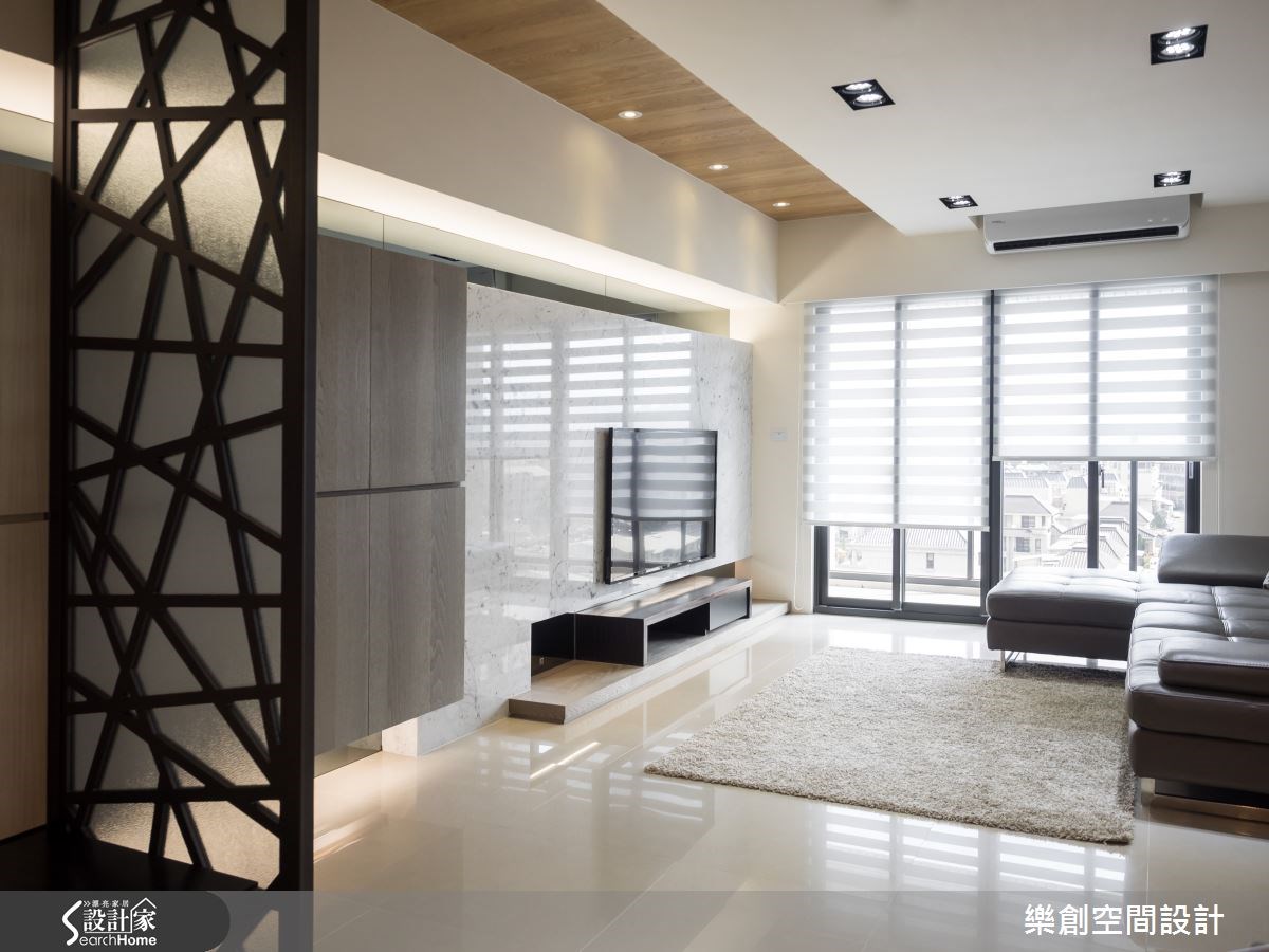 新成屋(5年以下)＿簡約風客廳案例圖片＿樂創空間設計＿樂創_01之3