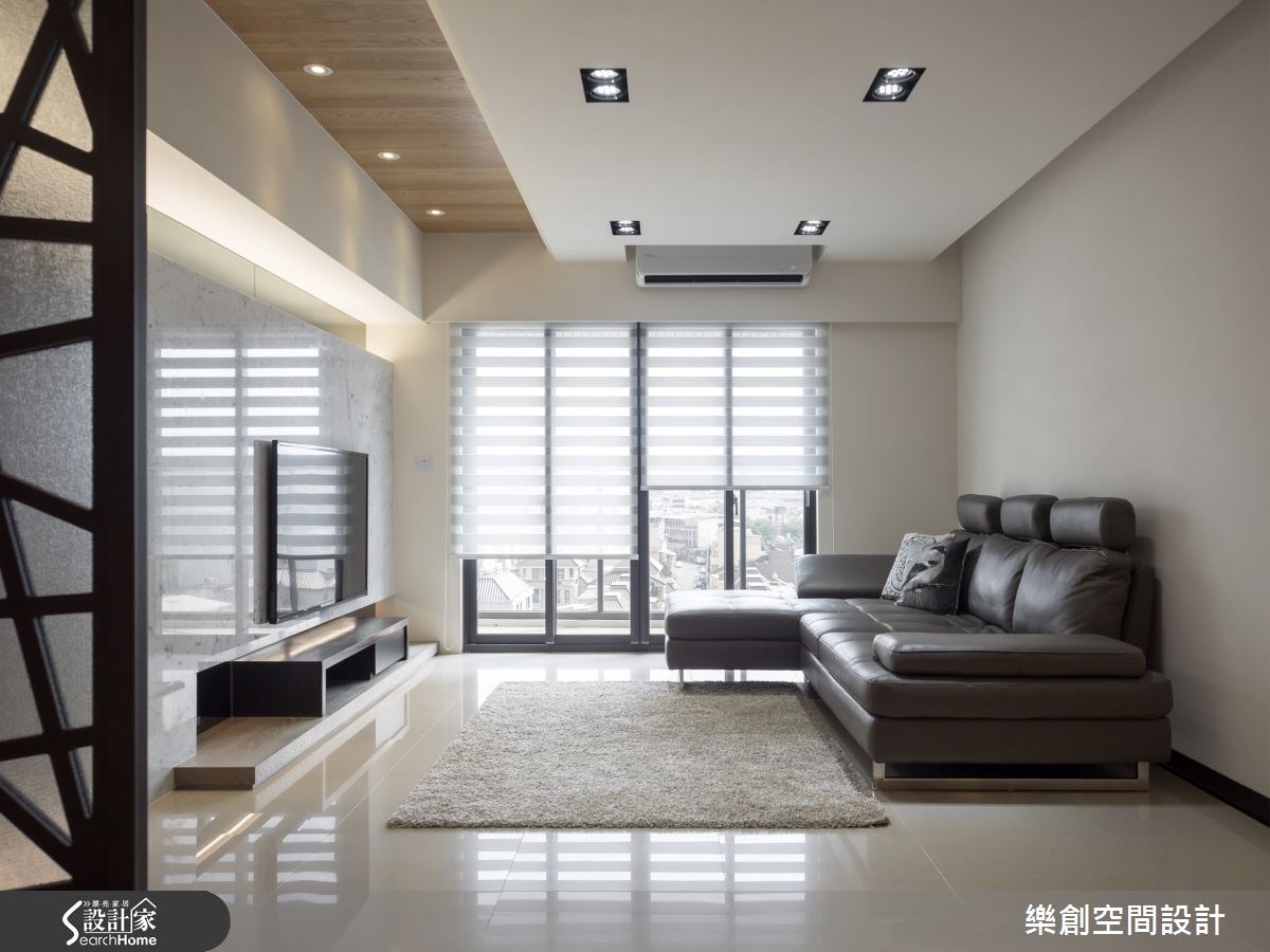 新成屋(5年以下)＿簡約風客廳案例圖片＿樂創空間設計＿樂創_01之4