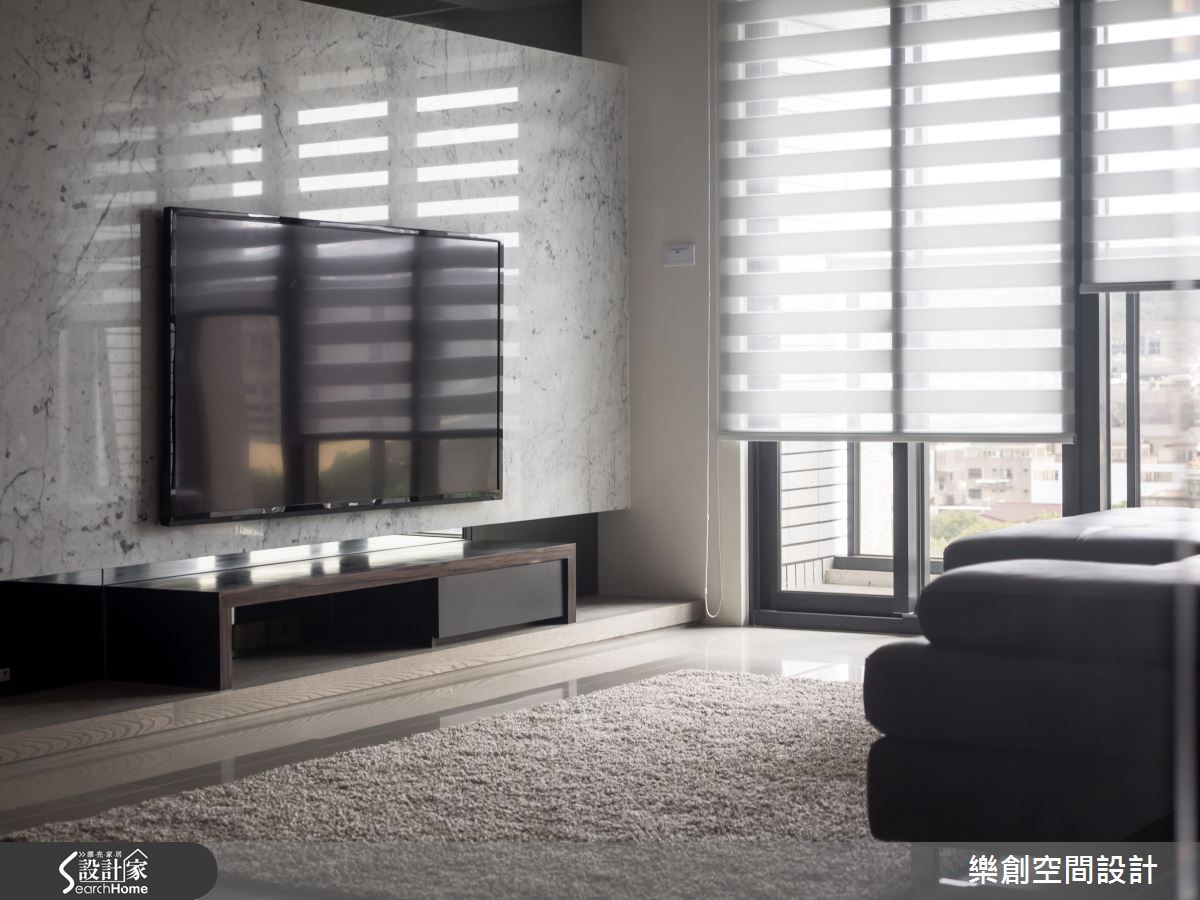 新成屋(5年以下)＿簡約風客廳案例圖片＿樂創空間設計＿樂創_01之7