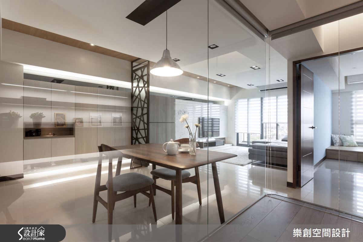 新成屋(5年以下)＿簡約風餐廳案例圖片＿樂創空間設計＿樂創_01之13