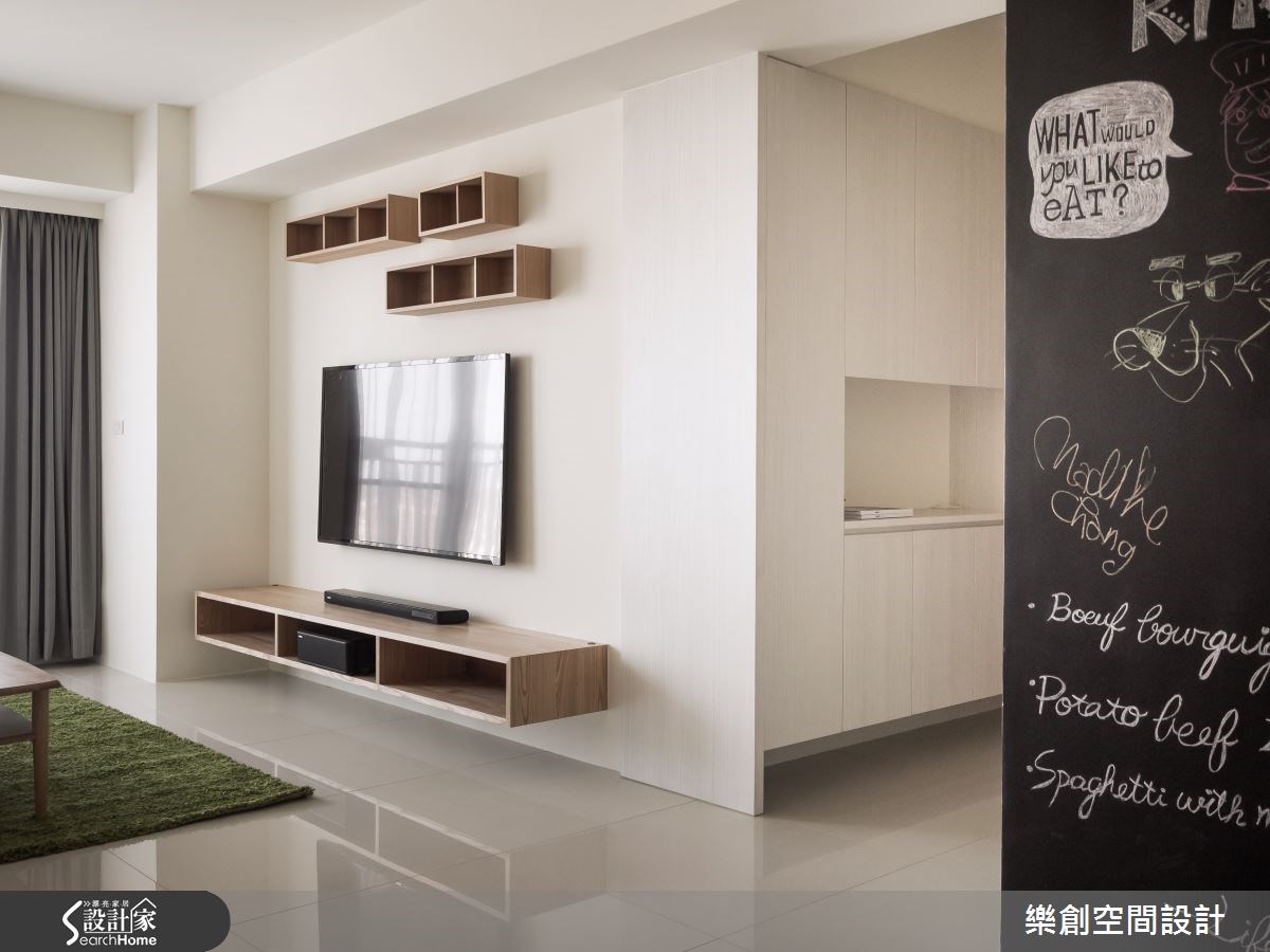 預售屋＿北歐風客廳案例圖片＿樂創空間設計＿樂創_02之2