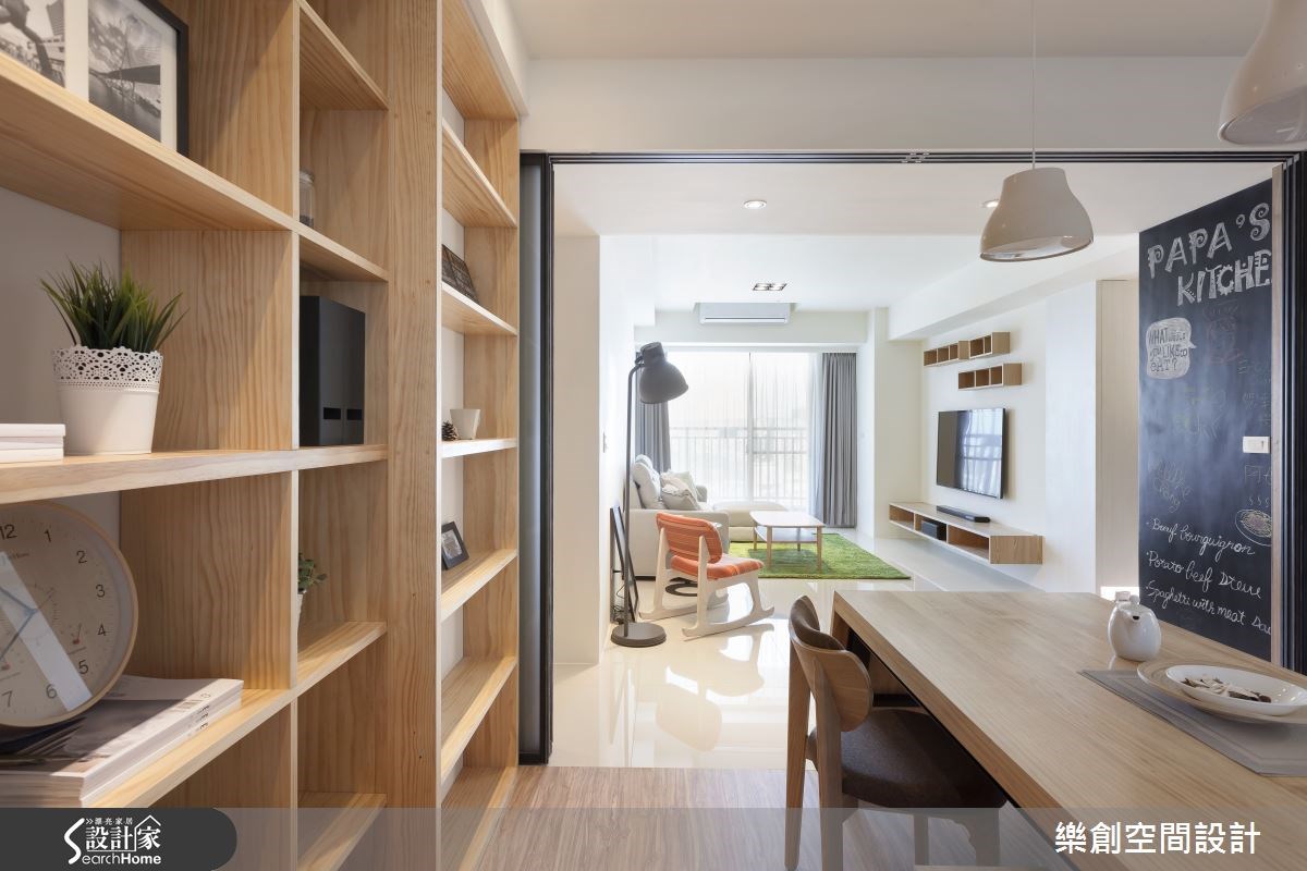 預售屋＿北歐風書房案例圖片＿樂創空間設計＿樂創_02之20