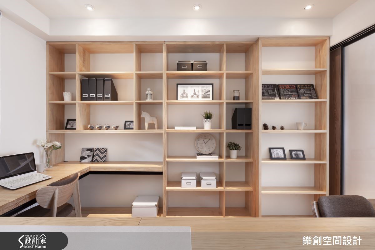預售屋＿北歐風書房案例圖片＿樂創空間設計＿樂創_02之23