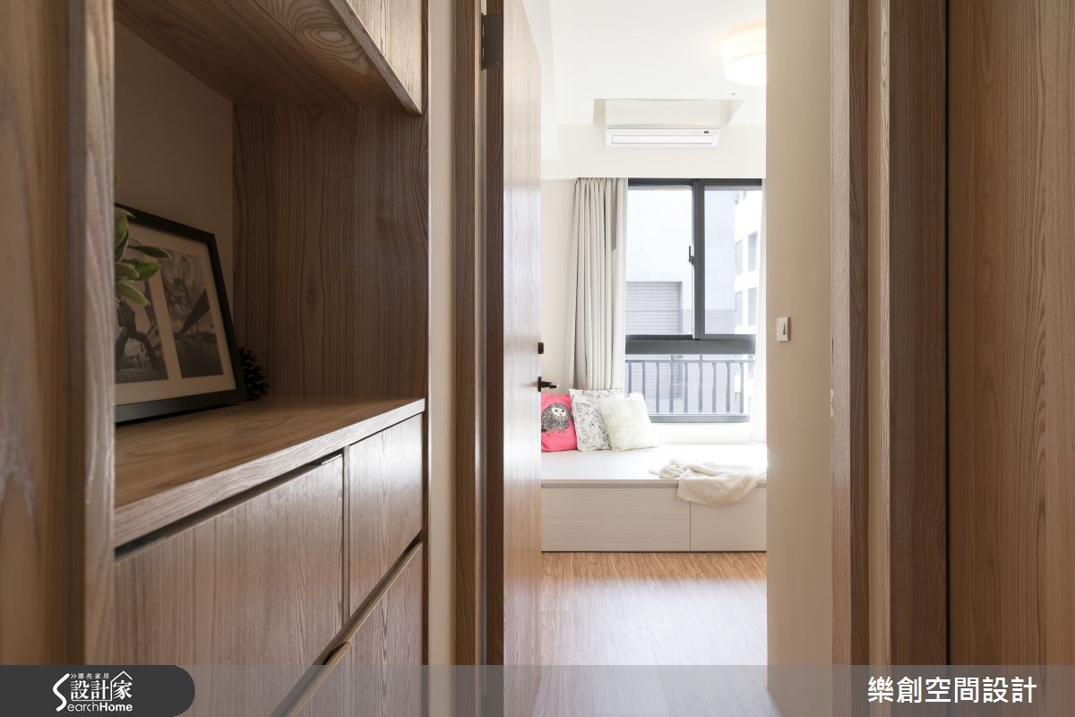 預售屋＿北歐風走廊臥榻案例圖片＿樂創空間設計＿樂創_02之34