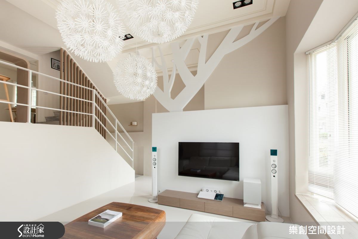 老屋(16~30年)＿北歐風客廳案例圖片＿樂創空間設計＿樂創_03之10