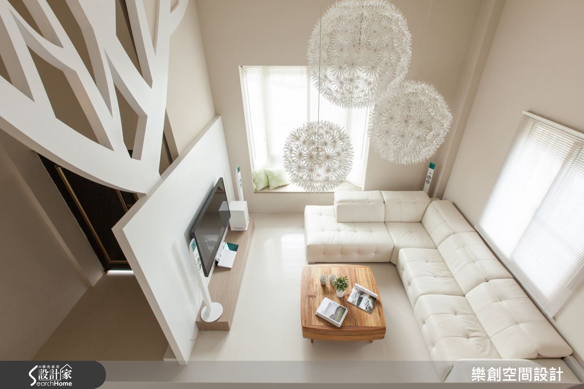 老屋(16~30年)＿北歐風客廳臥榻案例圖片＿樂創空間設計＿樂創_03之12