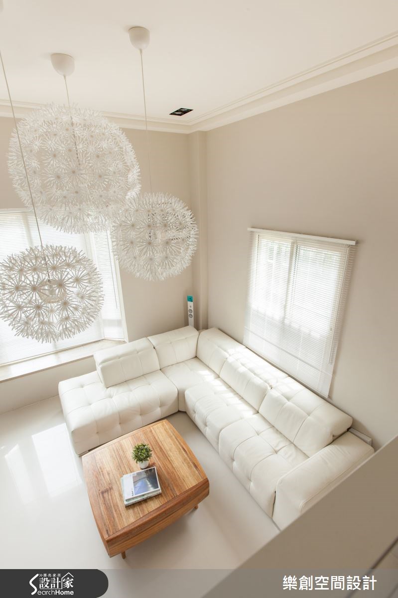 老屋(16~30年)＿北歐風客廳臥榻案例圖片＿樂創空間設計＿樂創_03之15