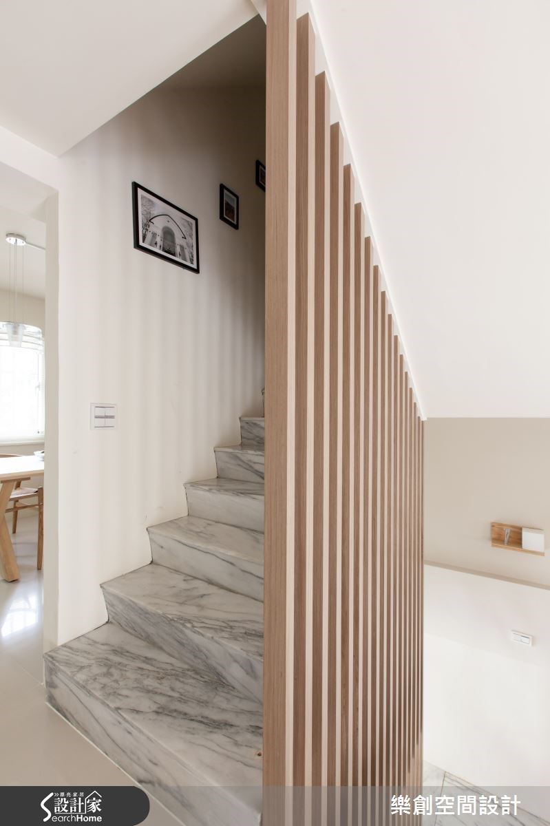 老屋(16~30年)＿北歐風樓梯案例圖片＿樂創空間設計＿樂創_03之20