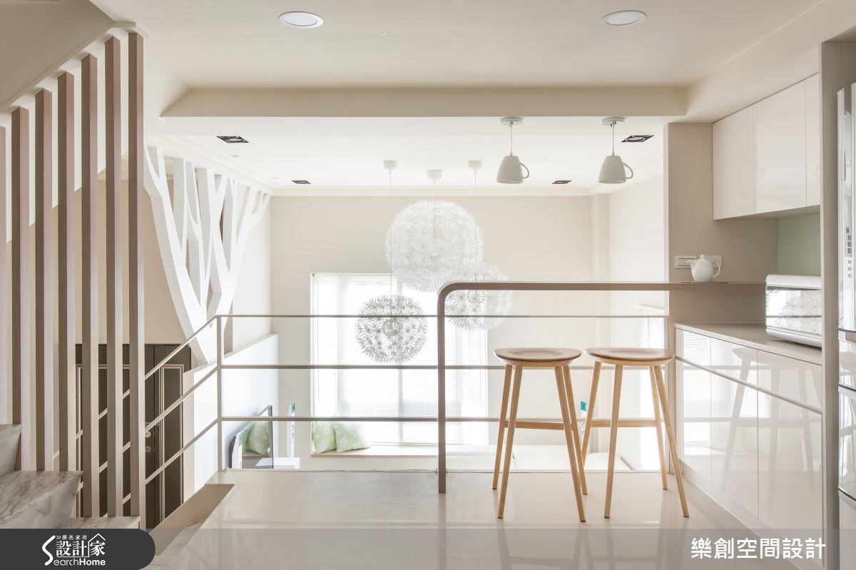 老屋(16~30年)＿北歐風吧檯臥榻案例圖片＿樂創空間設計＿樂創_03之21