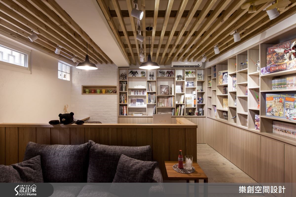 老屋(16~30年)＿北歐風書房案例圖片＿樂創空間設計＿樂創_03之26