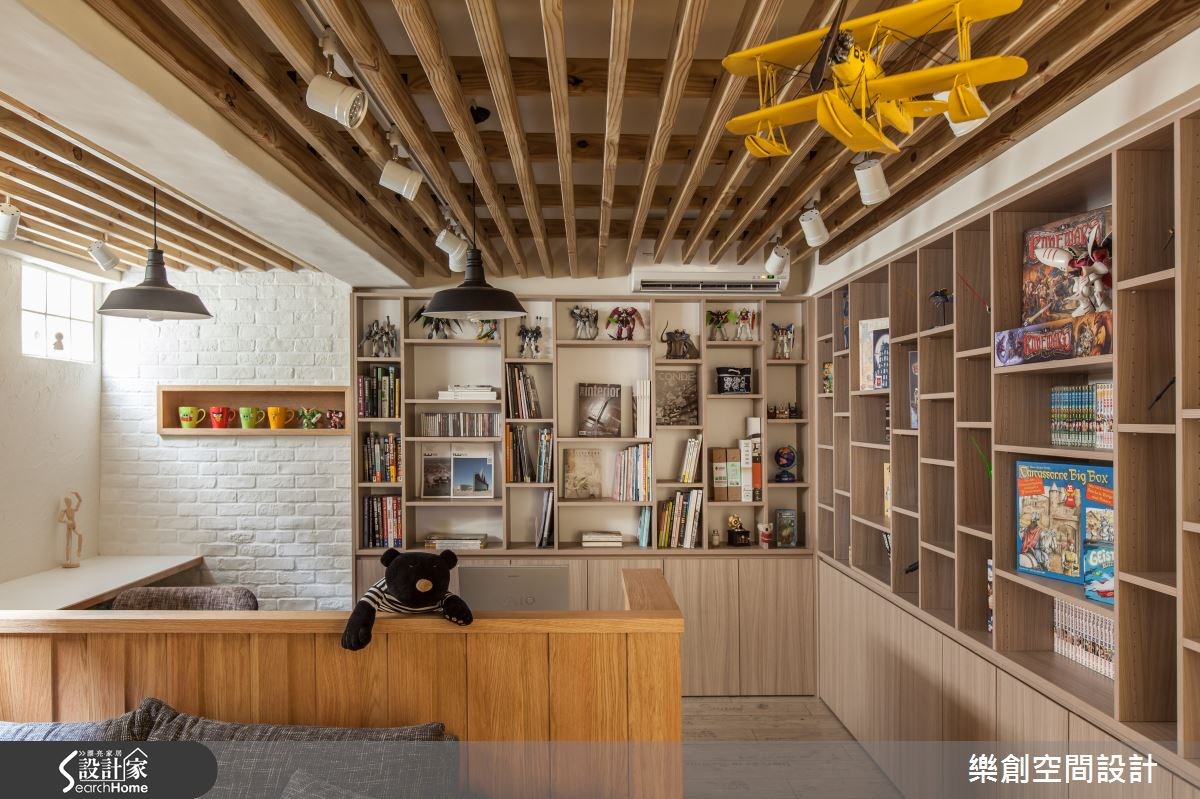 老屋(16~30年)＿北歐風書房案例圖片＿樂創空間設計＿樂創_03之28