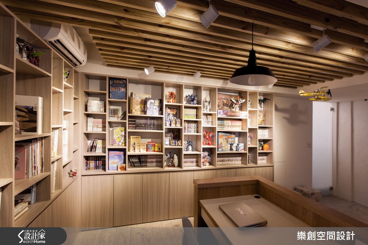 老屋(16~30年)＿北歐風書房案例圖片＿樂創空間設計＿樂創_03之29