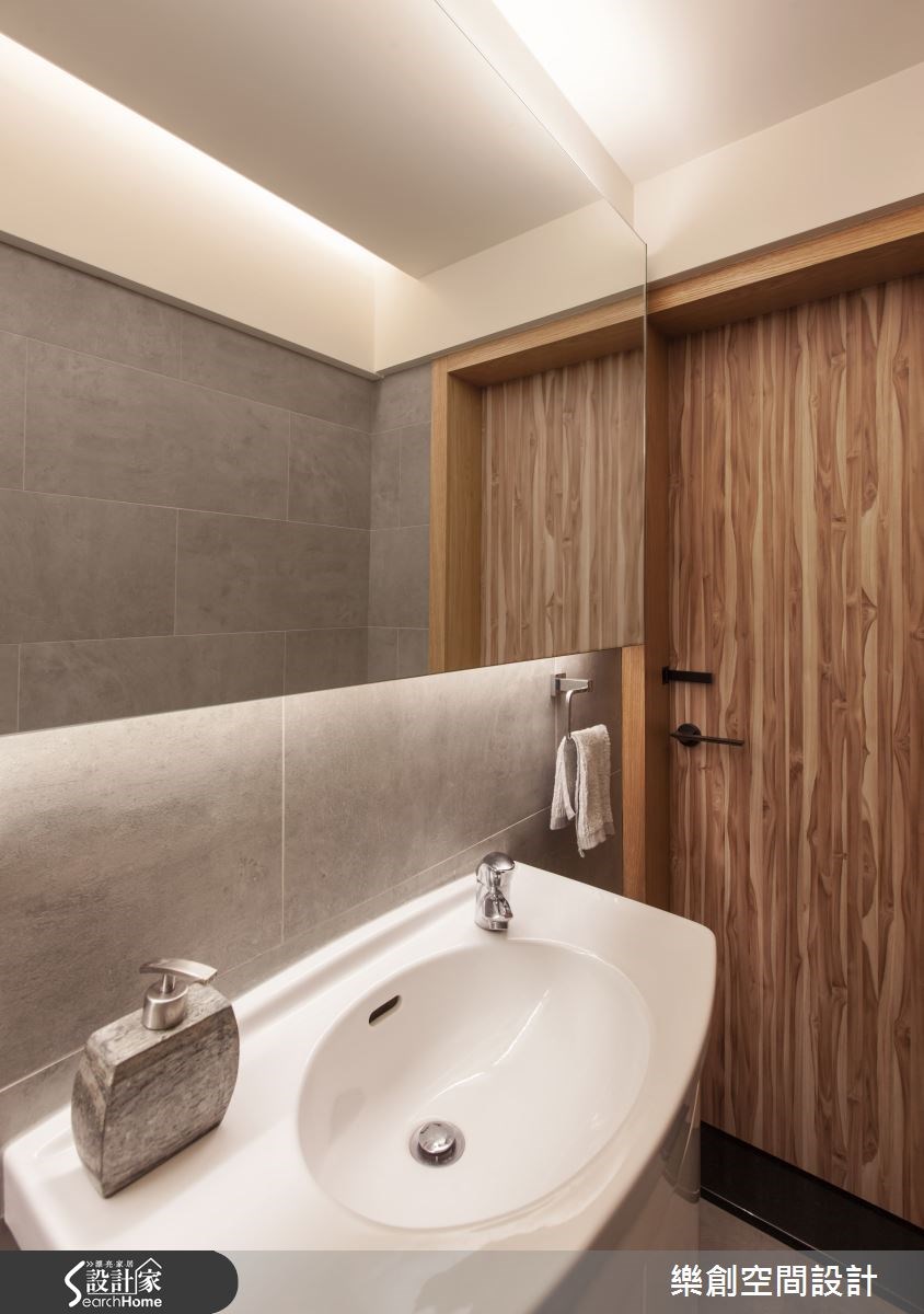 老屋(16~30年)＿北歐風浴室案例圖片＿樂創空間設計＿樂創_03之32