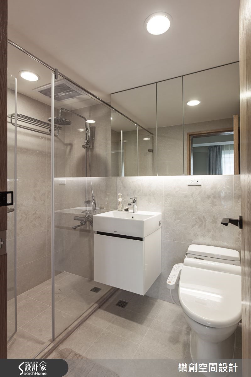 老屋(16~30年)＿北歐風浴室案例圖片＿樂創空間設計＿樂創_03之37