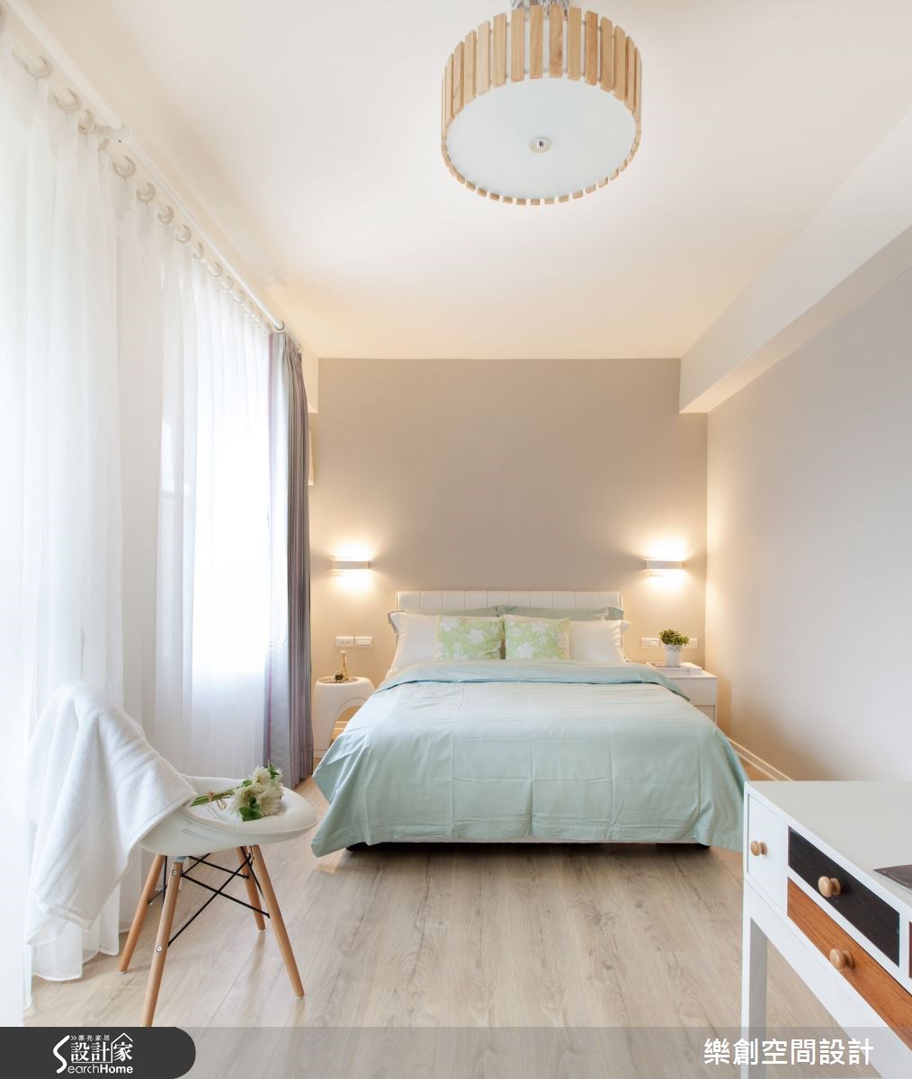 老屋(16~30年)＿北歐風臥室案例圖片＿樂創空間設計＿樂創_03之45