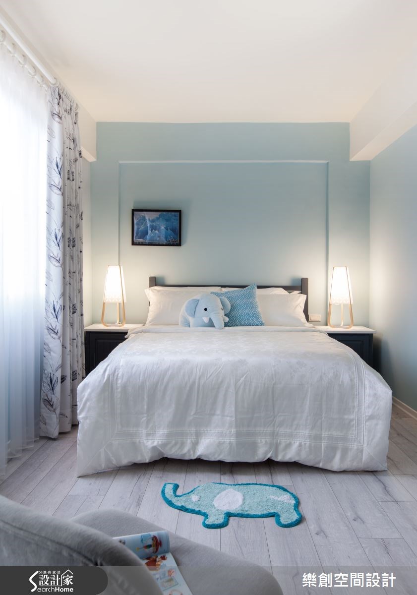 老屋(16~30年)＿北歐風臥室案例圖片＿樂創空間設計＿樂創_03之49