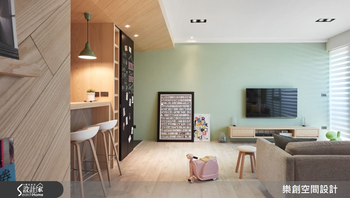 新成屋(5年以下)＿北歐風吧檯案例圖片＿樂創空間設計＿樂創_04之18