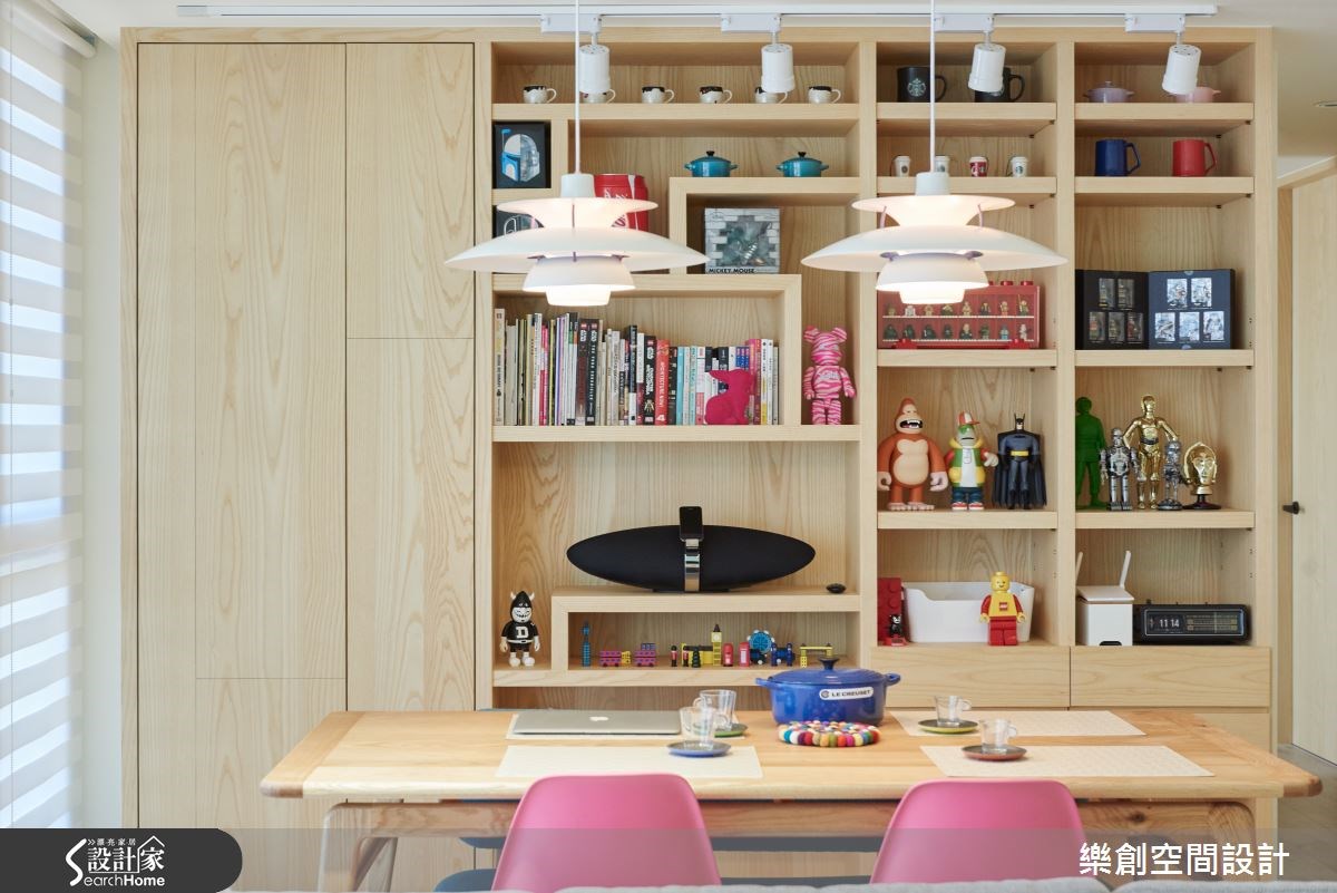 新成屋(5年以下)＿北歐風餐廳書房案例圖片＿樂創空間設計＿樂創_04之22