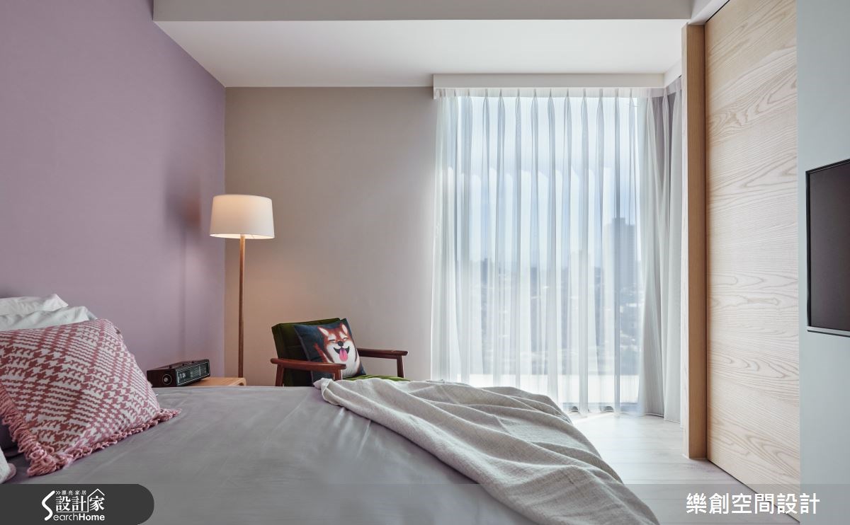 新成屋(5年以下)＿北歐風臥室案例圖片＿樂創空間設計＿樂創_04之23