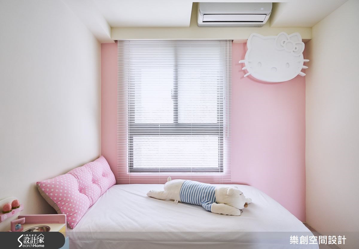 20坪新成屋(5年以下)＿北歐風臥室案例圖片＿樂創空間設計＿樂創_05之23