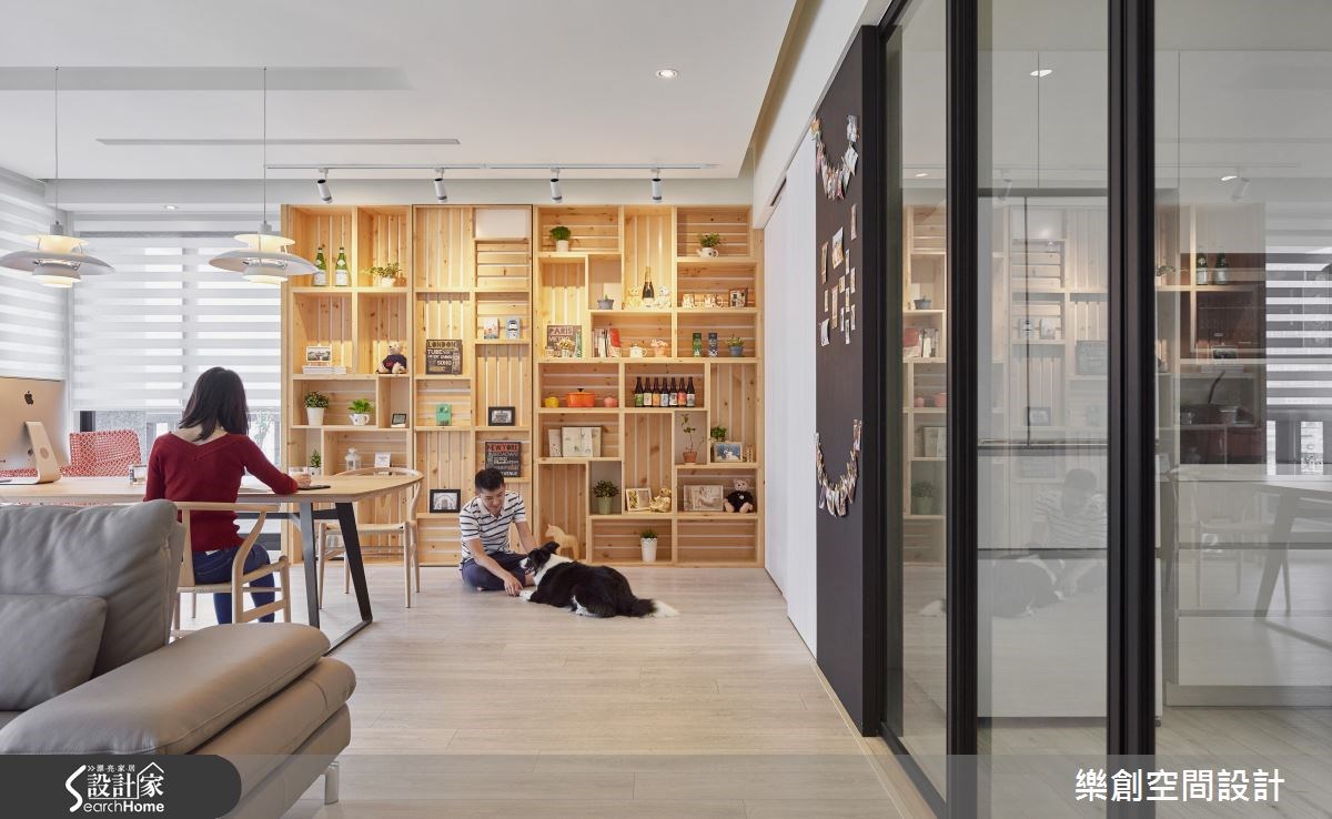 新成屋(5年以下)＿北歐風客廳案例圖片＿樂創空間設計＿樂創_06之3