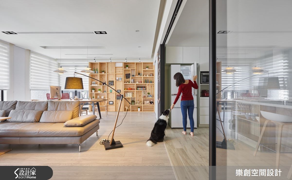 新成屋(5年以下)＿北歐風客廳案例圖片＿樂創空間設計＿樂創_06之4