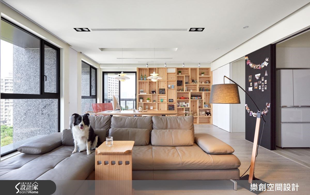 新成屋(5年以下)＿北歐風客廳案例圖片＿樂創空間設計＿樂創_06之6