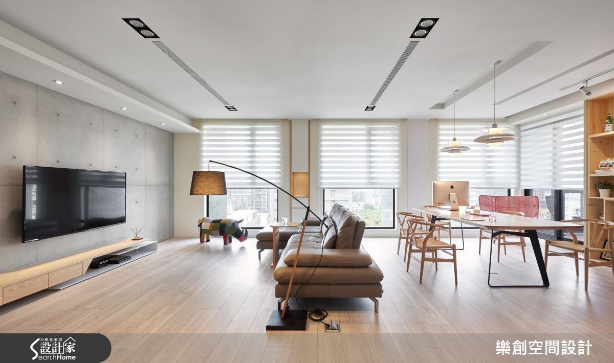 新成屋(5年以下)＿北歐風客廳案例圖片＿樂創空間設計＿樂創_06之11