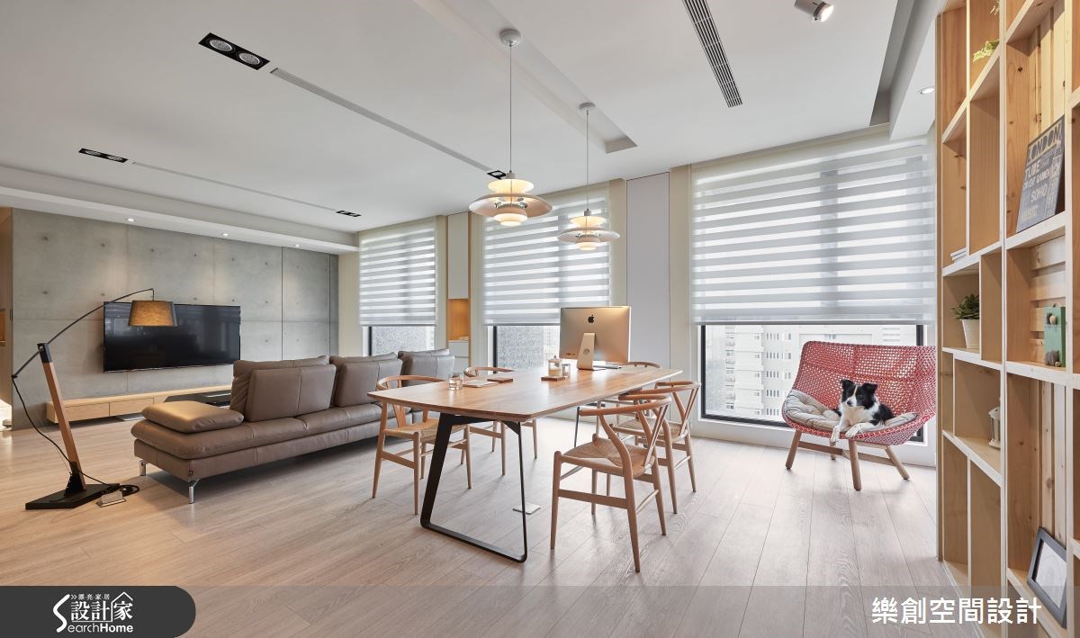 新成屋(5年以下)＿北歐風餐廳案例圖片＿樂創空間設計＿樂創_06之12