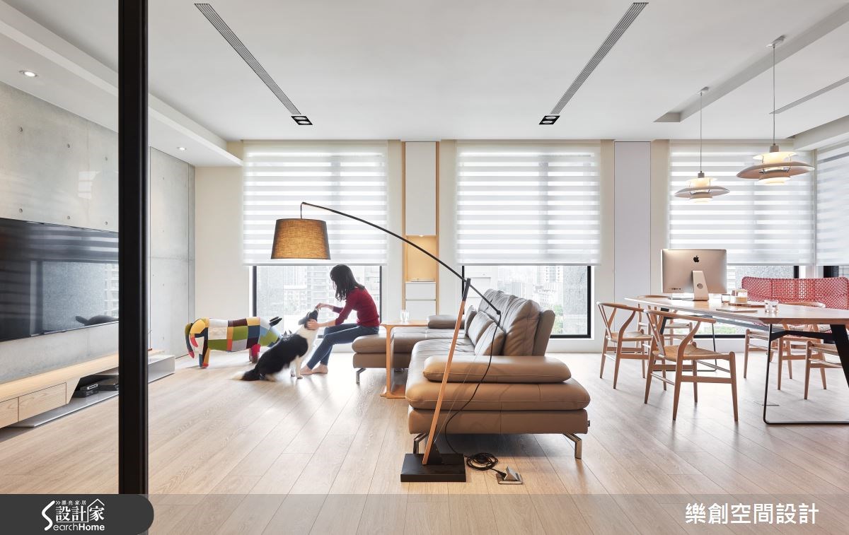 新成屋(5年以下)＿北歐風客廳案例圖片＿樂創空間設計＿樂創_06之13
