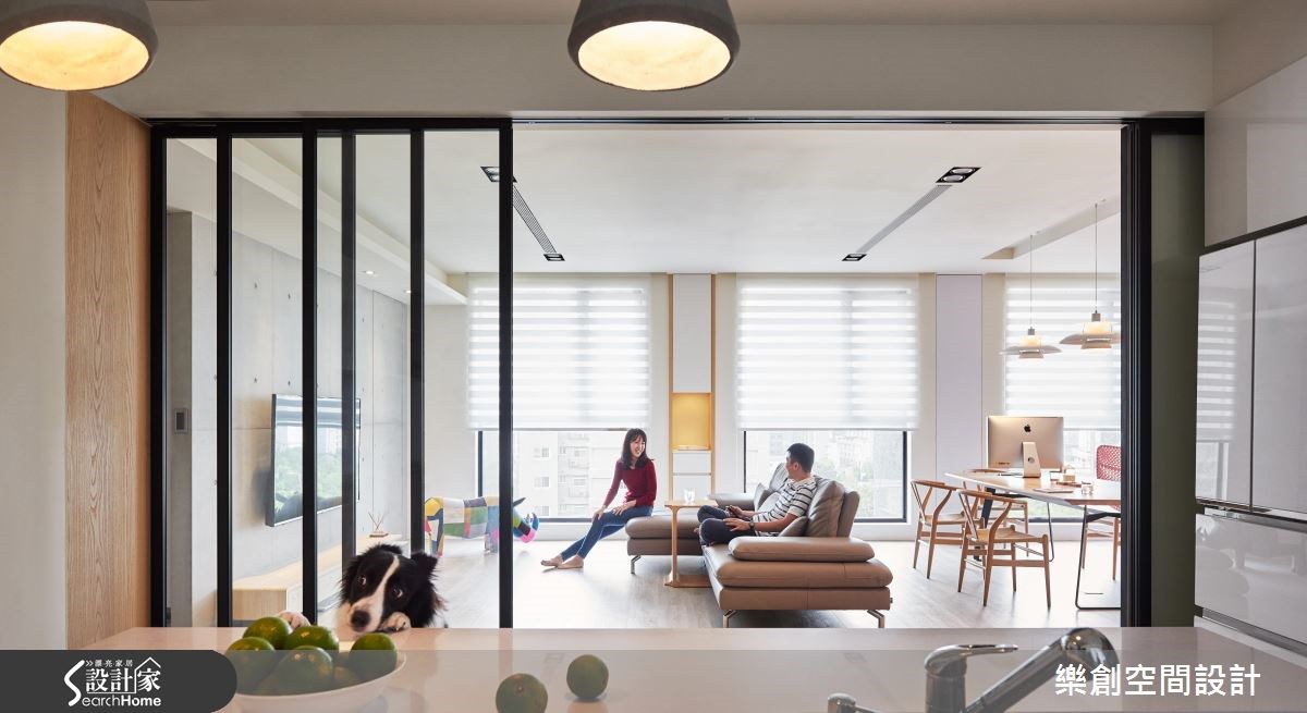 新成屋(5年以下)＿北歐風客廳案例圖片＿樂創空間設計＿樂創_06之19