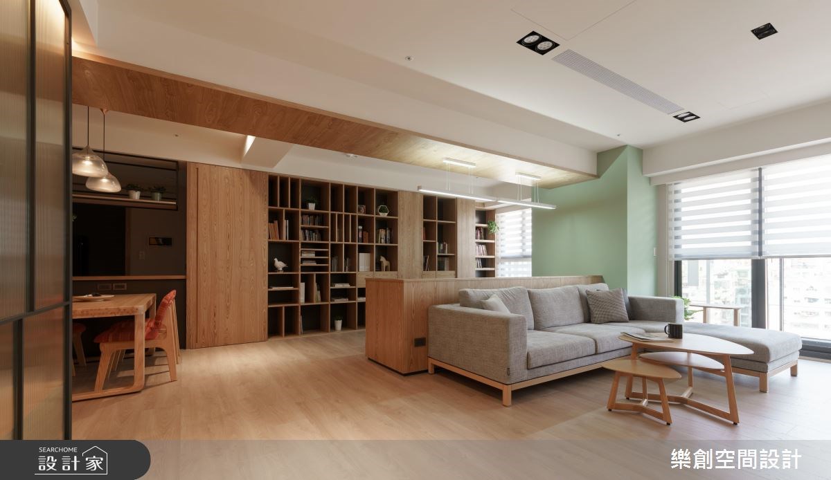 新成屋(5年以下)＿混搭風客廳案例圖片＿樂創空間設計＿樂創_07之6
