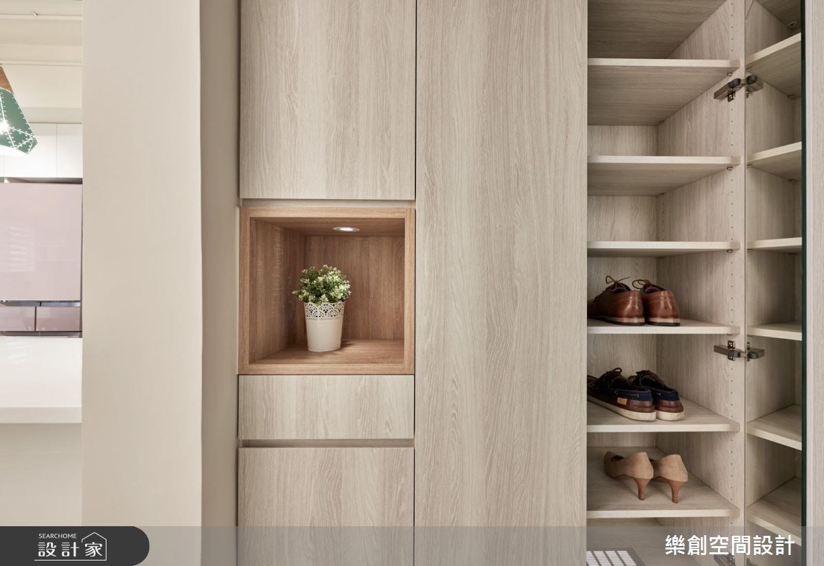22坪老屋(16~30年)＿北歐風玄關案例圖片＿樂創空間設計＿樂創_08之3