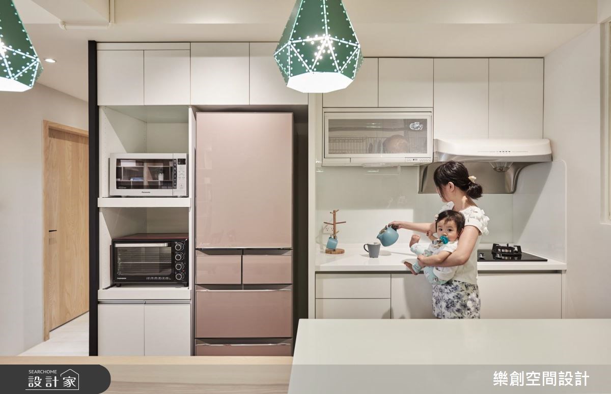 22坪老屋(16~30年)＿北歐風廚房案例圖片＿樂創空間設計＿樂創_08之7